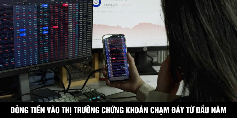 Dòng Tiền Vào Thị Trường Chứng Khoán Chạm Đáy Từ Đầu Năm
