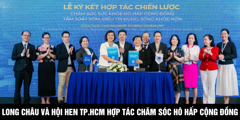 Long Châu Và Hội Hen TP.HCM Hợp Tác Chăm Sóc Hô Hấp Cộng Đồng