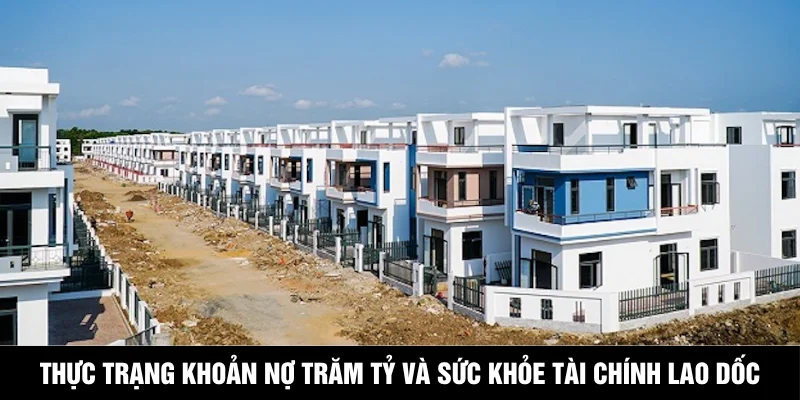 Thực trạng khoản nợ trăm tỷ và sức khỏe tài chính lao dốc